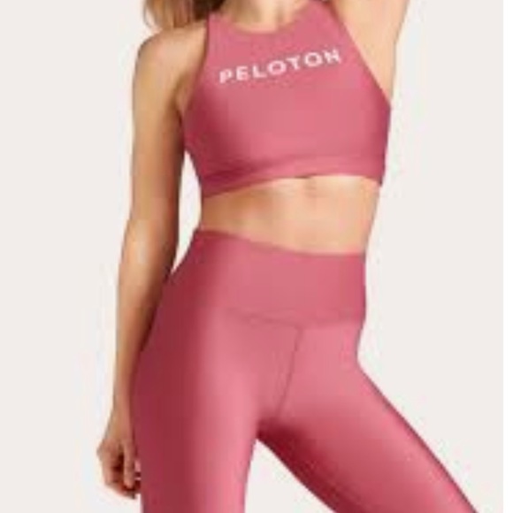 Peloton Solid Flex Legging Red XS NWT - Picture 7 of 8